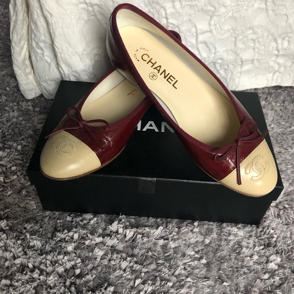 CHANEL Shoes - Chanel ballerina flats, size 38